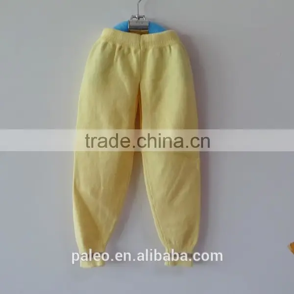 Factory Price Cotton Knitting Pattern Design Suit Pant Coat Children photo-3
