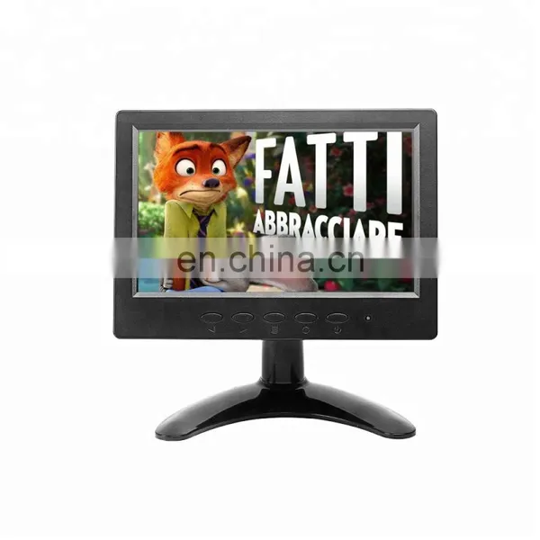 Retail Sales 7inch Touch Screen Desktop TFT LCD Panel for Car /cctv Monitor photo-2