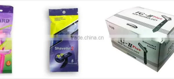 D210L Two Blade Plastic Handle One Time Use Razor photo-5