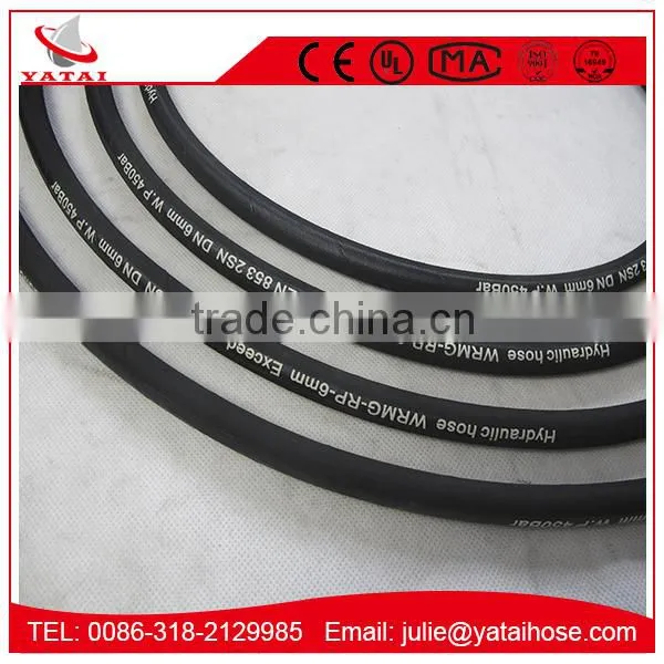 1 Inch High Temperature Heat Resistant Steam Rubber Hose photo-5