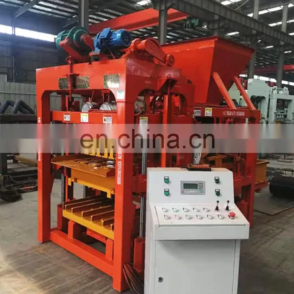 Full Automatic Hydraulic Concrete Hollow Solid Interlocking Block Brick Making Machine Machinery for Price photo-5