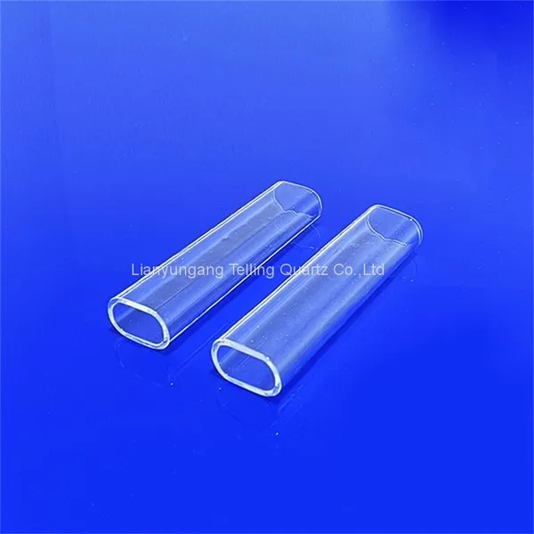 Square Shaped Quartz Glass Tube Clear Quartz Tube photo-2