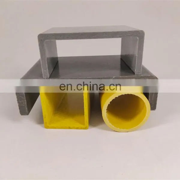 Factory Price Frp Grp Composite Pultruded Fiberglass Profiles Products photo-3