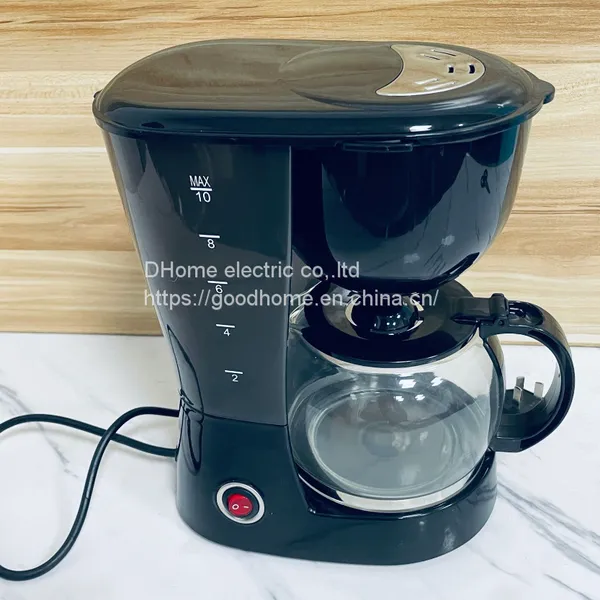 Coffee machine button drip type automatic coffee pot brewing tea pot brewed coffee machine（Wechat:13510231336）