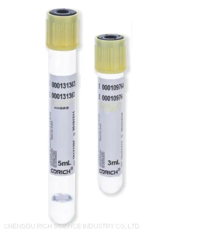 Acd Tubes Эвакуированные пробирки для сбора крови Acd Tube, Пробирка для сбора образцов крови (CE)