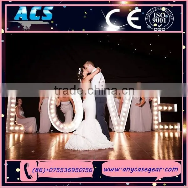 ACS Giant Illuminated Love Letter&wedding Decorative LOVE Bulb Letters photo-2