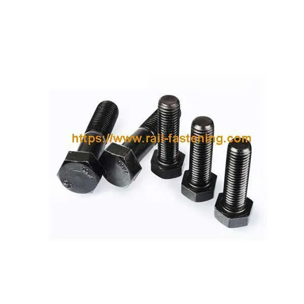 Hexagon Railway Sleeper Bolts T Head With Nut / Washer M16 HDG Galvanizing photo-2