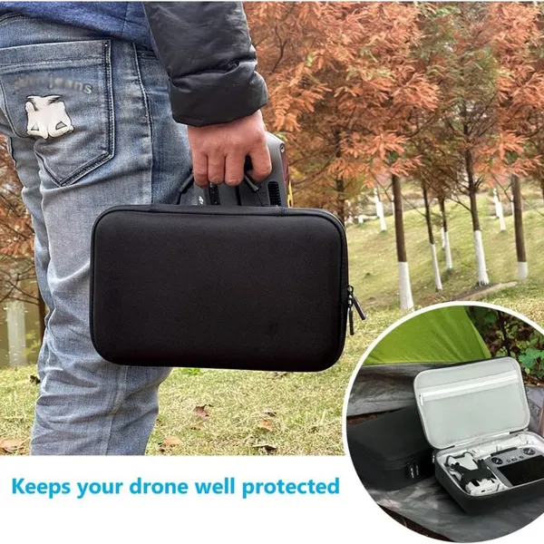 Drone Carrying Case for DJI Mini 4 Pro EVA Hard Shell Protective Case photo-5