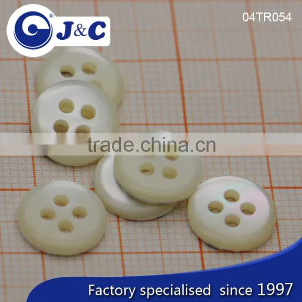 J&C Flat Trocas Shell Buttons With Red Bottom for Fashion Shirt.TR053,054 photo-3