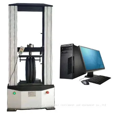 Máquina de ensayo universal de 50 kN con certificado de calibración para cumplir con la norma ISO 6892