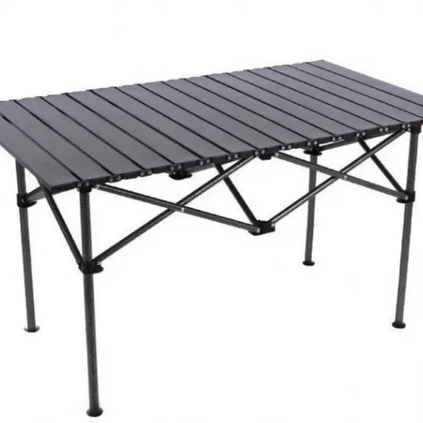 Camping Dining Grill Folding Table Portable With Aluminum Frame for Outdoor Glamping