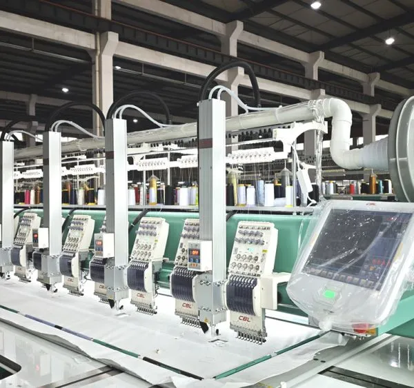 CBL High Speed Multi-Head Laser Mixed Flat Computerized Embroidery Machine photo-3