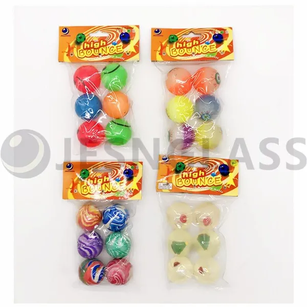 Hot Sale 45MM High Bouncy Ball Children's Toy Rubber Balls PVC Bag Package photo-2