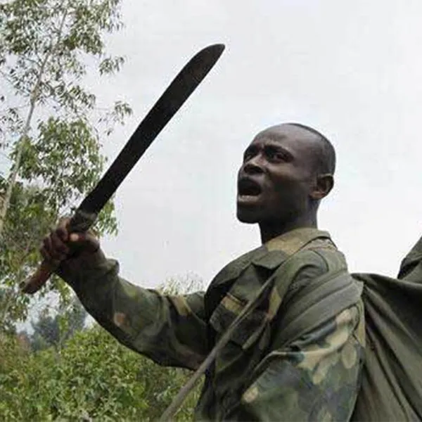Ghana High Manganese Steel Machete 22