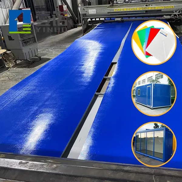 Jakarta Shopping Mall Interior FRP Wall Panel ISO Certified Fire-Retardant Lightweight RV Maintain Elegant Lembaran FRP Panel photo-6
