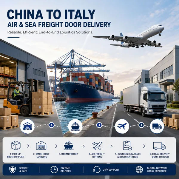 China to Italy DDP Shipping Agent by Sea and Air Freight photo-3