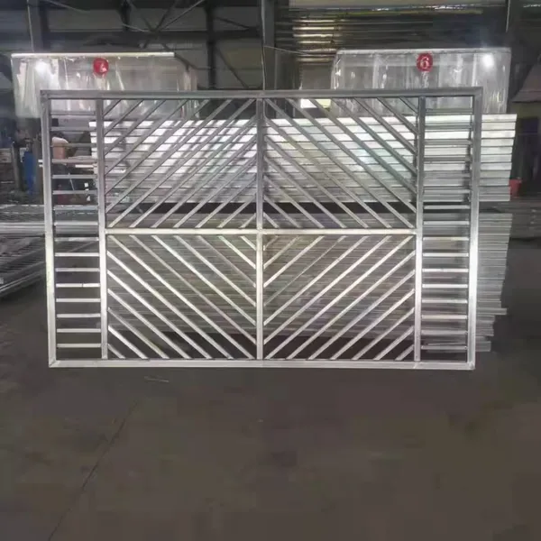 Zinc Steel Fence 1.2mm Wire, 50x50mm Mesh, 1800x2500mm, Pre-Galvanized and Powder Coated photo-5