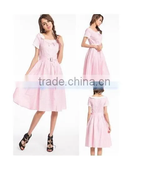 Adults Age Group and 100% Cotton Material Vintage Clothing Dress photo-2