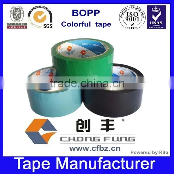 BOPP Colored Adhesive Packing Tape for Gift Packaging photo-4