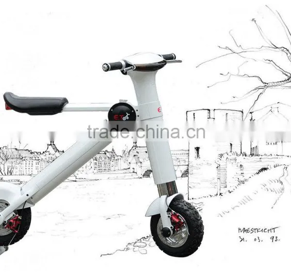 Foldable 2 Wheels Electric Golf Cart Scooter With Max 35km Distance Range photo-4