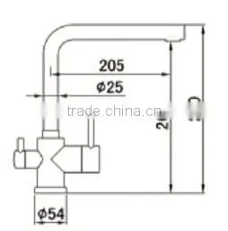 SFK904 Stainless Steel Sink 3 Three Way Tap photo-3