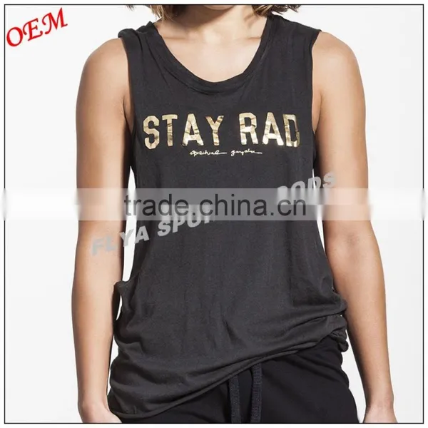 High Lightweight Soft Ladies Yoga Tank Top Gym Sport Wear Low Cut Custom Womens Workout Tank Top Quality Choice photo-4