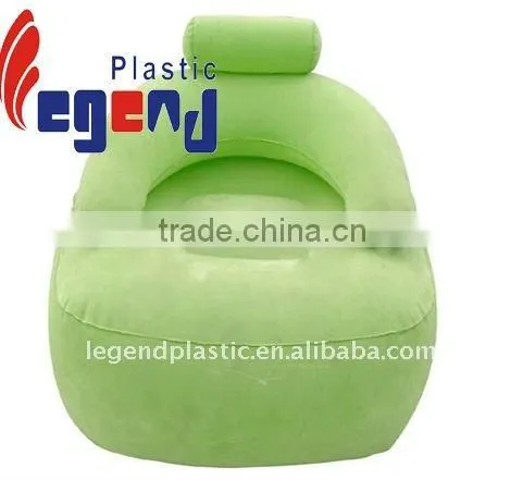 Flocked pvc floating chair
