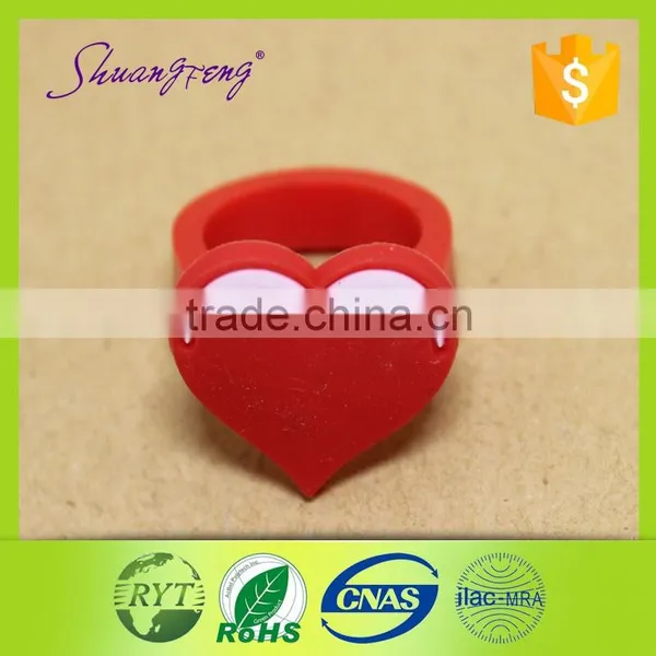 Hot Sale Soft PVC Finger Ring Can Custom Any Shape and Designs photo-2