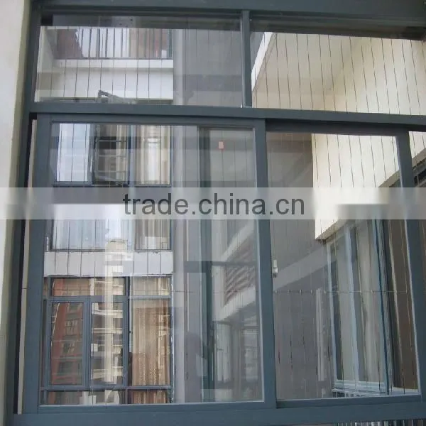 New Promotional Aluminum Sliding Window with Fixed Window