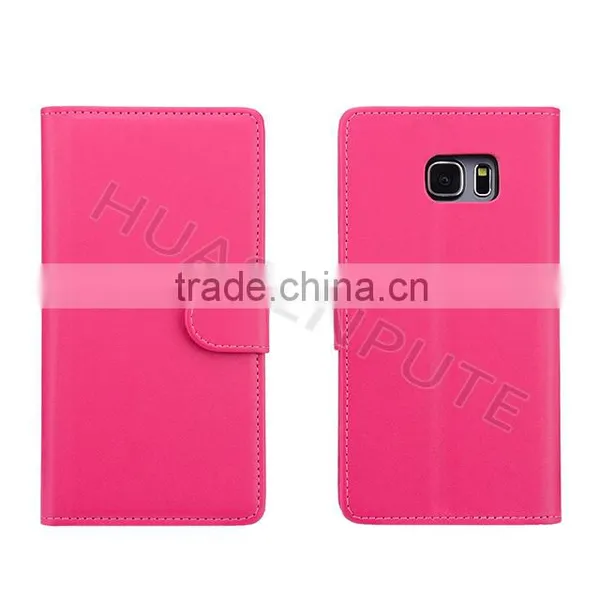 China Factory Insert Card Leather Case For Samsung Galaxy S6 Edge Plus photo-5