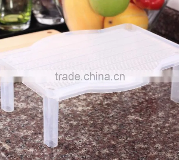 PP 25*20*8.5 Kitchen Tools Plastic Dish Rack photo-2