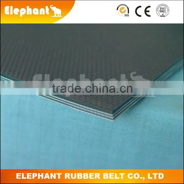 Elephant Belt Rough Top PVC PU Conveyor Belt Diamond Texture photo-3