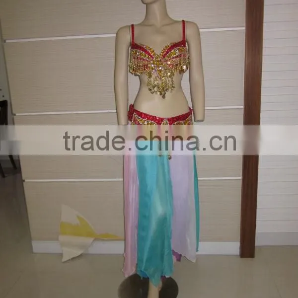 Red Tribal Belly Dance Wear (XF-032)