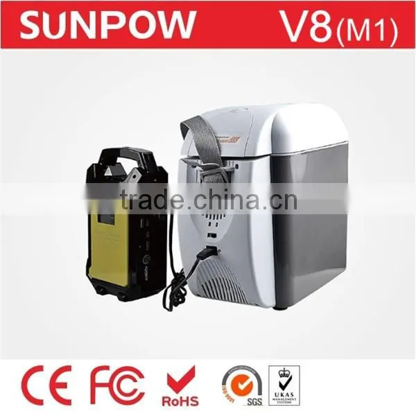 Sunpow 36000mah Rechargeable Battery Car Booster Mini 24v and 12v Jump Starter Emergency Power Bank Station With Air Compressor photo-3