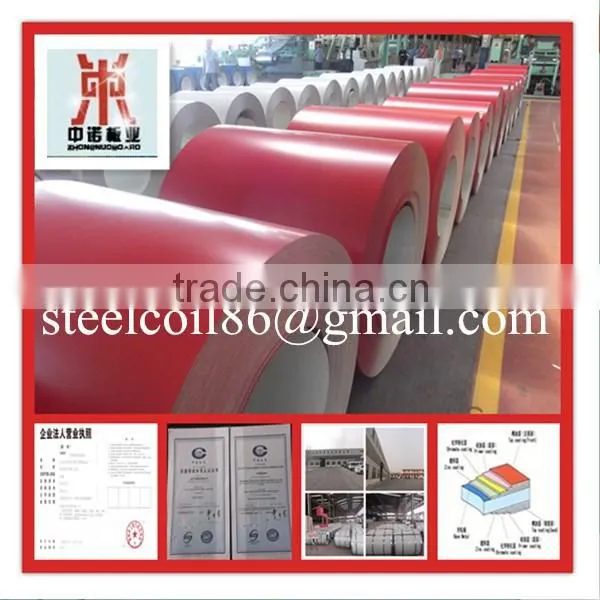 Construction The Lowest Price Ral3003 Red 0.11mm-0.6mm PPGI Steel Coil