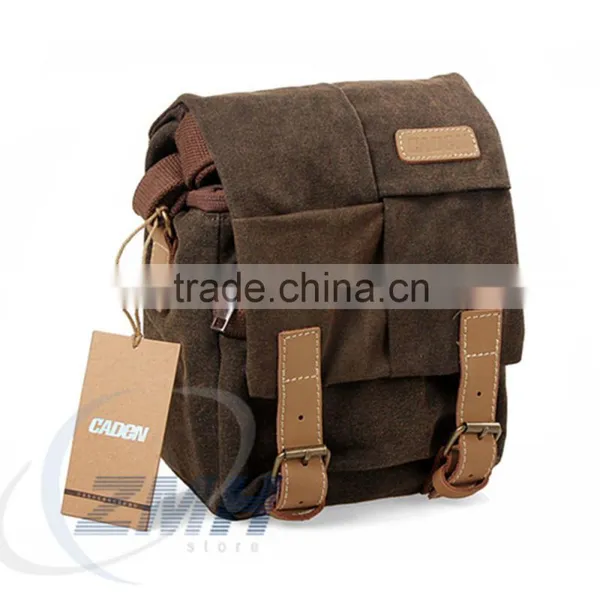2016 Wholesale Hot Sale Sling Canvas Camera Bag for DSLR Camera Quality Choice