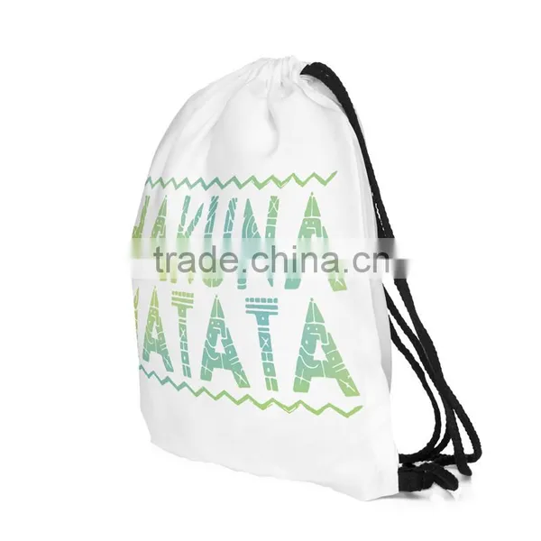 High Quality Custom 3D Print Wholesale Polyester Fabric Folding Shopping Bag photo-2