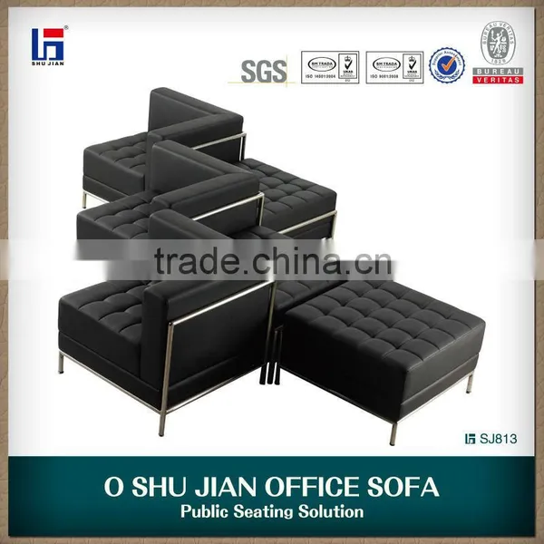 2015 Modern Design Office Leather Couches SJ813 photo-3
