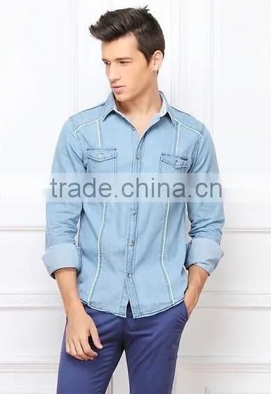 Top Quality Factory Price Checks Design Men's Shirt Cotton Fashion Clothes Cheap Long Sleeve Man Shirt Quality Choice photo-2