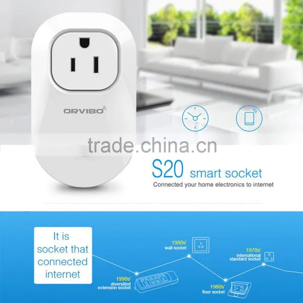 ORVIBO S20 Wireless APP IOS Android Power Plug Switch Remote Control Smart WIFI Socket photo-2