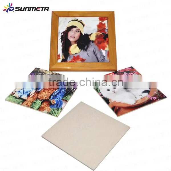 Sunmeta Blank Home Decoration Sublimation Ceramic Tile SCY13 Quality Choice Most Popular photo-5