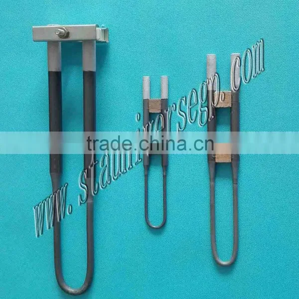Hot Sale U Type High Temperature Molybdenum Disilicide Heating Elements for Lab Muffle Furnace photo-3