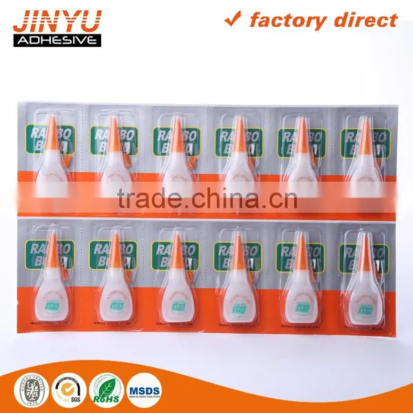 JY Super Glue Bottle 1g Resistant Glue the High Temperature