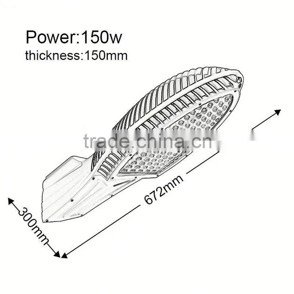 High Brightness Waterproof Cob 120w Led Street Lamp Fixtures photo-2