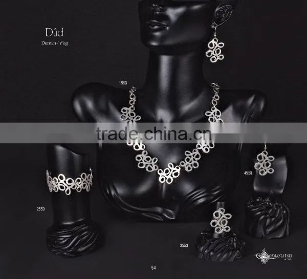 Top Quality Fashion Turkish Style Silver Plated Ring Dud 3553 photo-2