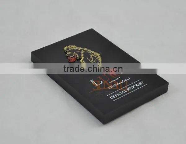 3D Effect Thick Acrylic Sheet With Logo Printed Block photo-2