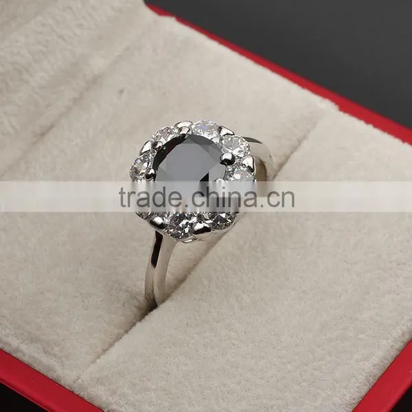 Fashion Jewelry Making Suppliers Wholesale Rings Chocolate Diamond photo-5