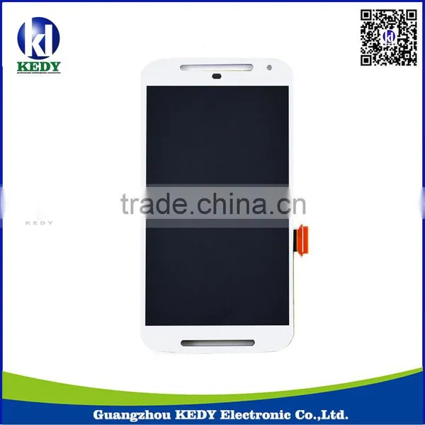 Original White LCD Touch Screen,LCD Display for Motorola Moto G2 Xt1063 With Digitizer Assembly photo-4