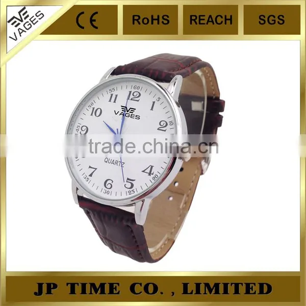 Leather PC21 Quartz Arabic Numberals Dial Wrist Watch photo-2
