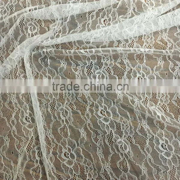 Soft Hand Feel Jaquard Knitting Lace Fabric for Fashinable Dresses TH-8830 photo-2